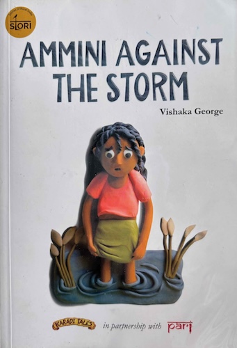 Book Cover
Ammini Against the Storm
Vishaka George
Image of a girl knee deep in water, crops around