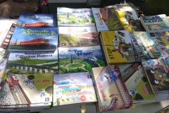 Books at the stall Books at the stall