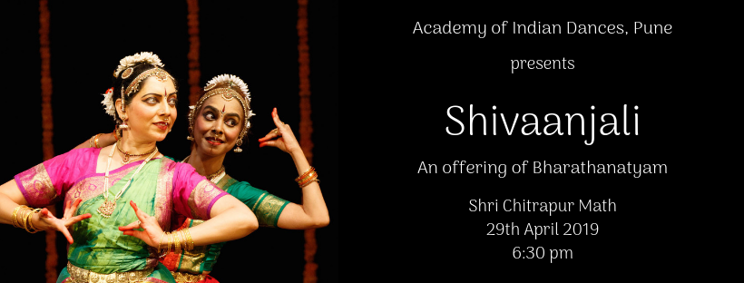Poster for a performance at Sri Chitrapur Math on 29th April 2019