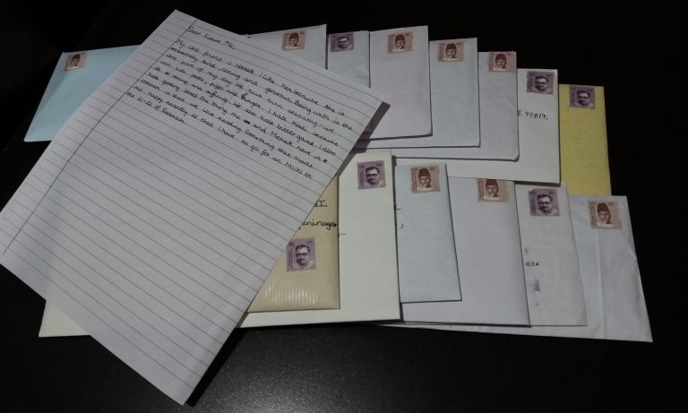 Letter-Writing at the Writers’ Club