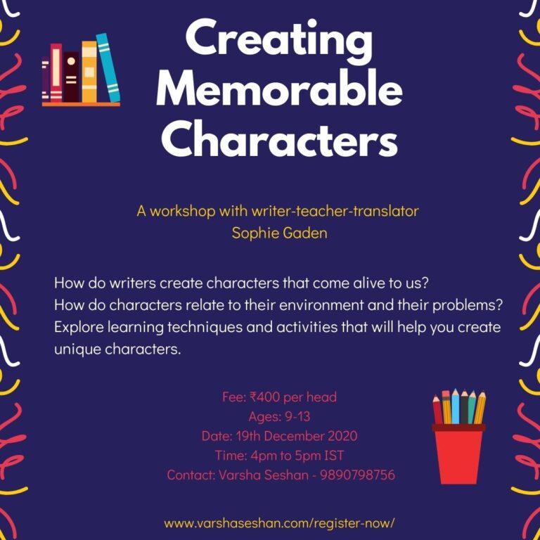 Creating Memorable Characters