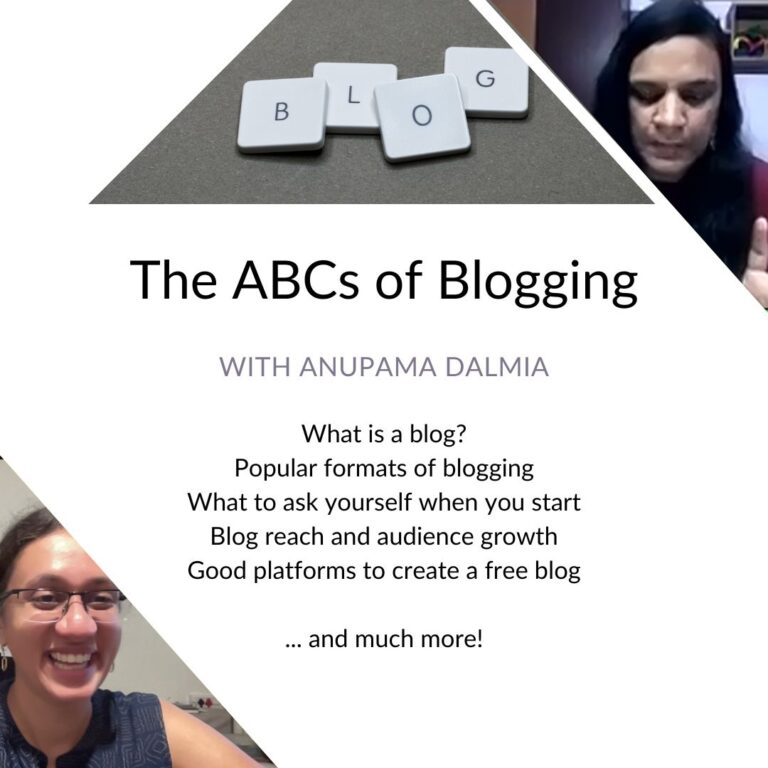 The ABCs of Blogging