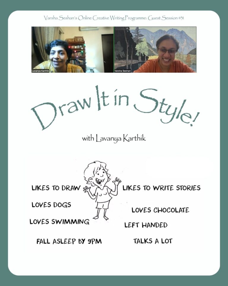 Draw It In Style with Lavanya Karthik