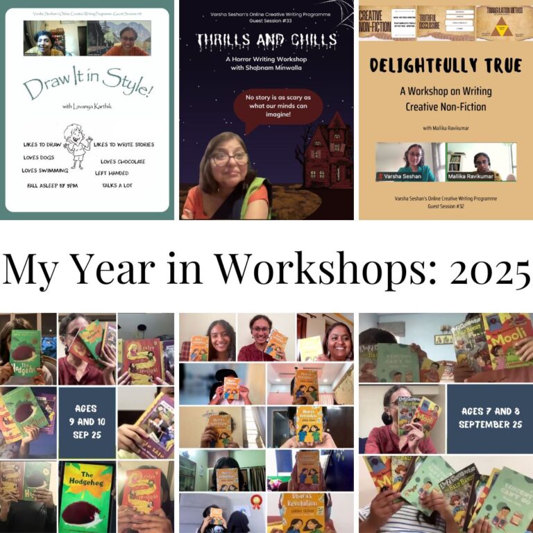 My Year in Workshops – 2025