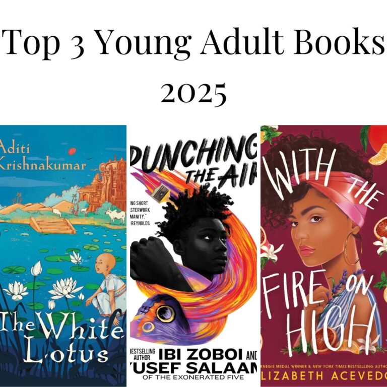Top 3 Young Adult Books -2025