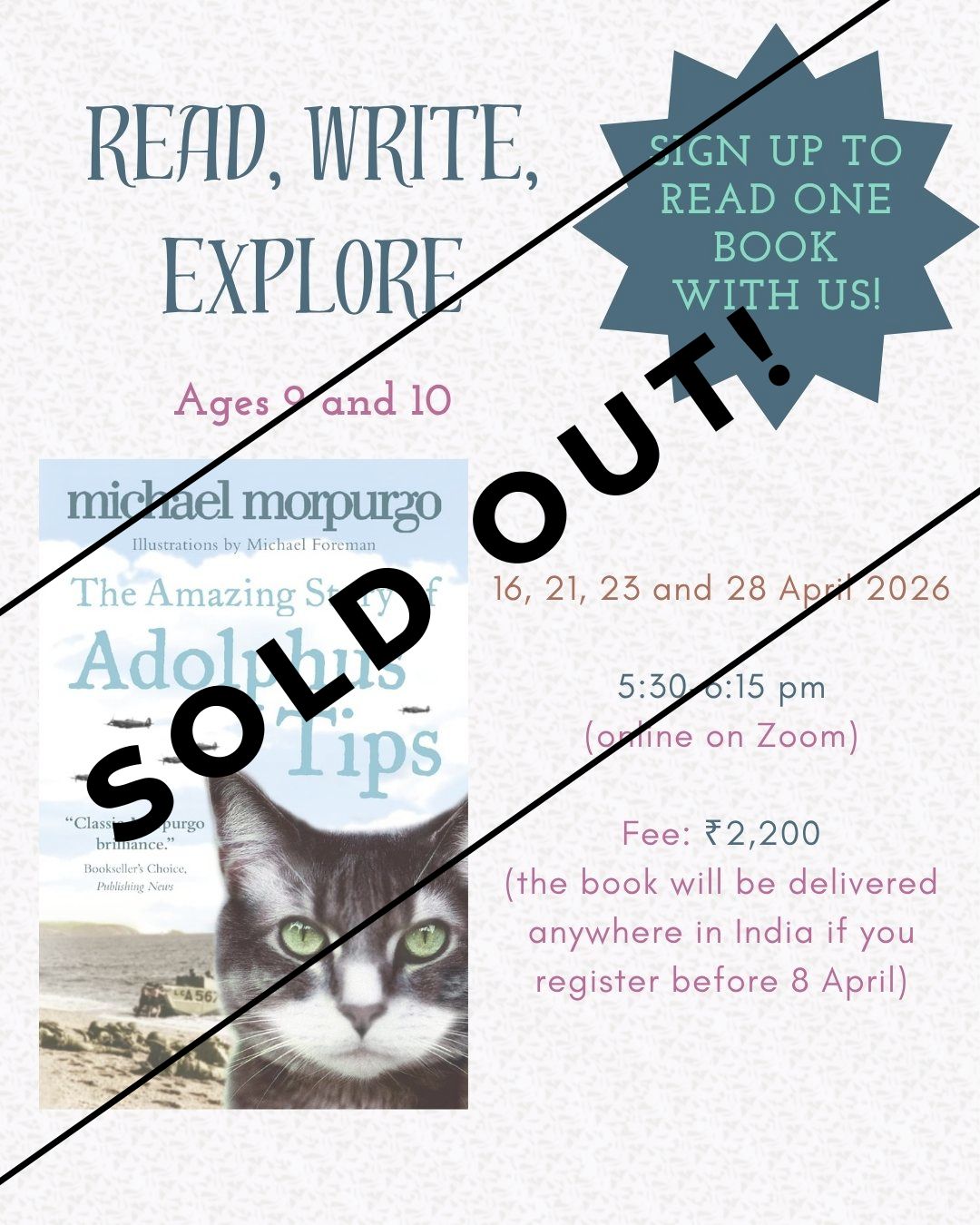 Read, Write, Explore (ages 9 and 10) - The Amazing Story of Adolphus Tips