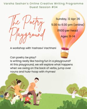 The Poetry Playground (ages 9 to 14)