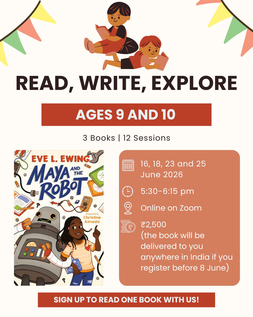 Read, Write, Explore (ages 9 and 10) - Maya and the Robot