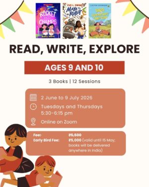 Read, Write, Explore (ages 9 and 10) - June-July 2026