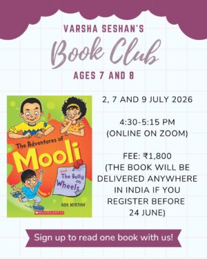 Book Club (ages 7 and 8) - The Adventures of Mooli and the Bully on Wheels