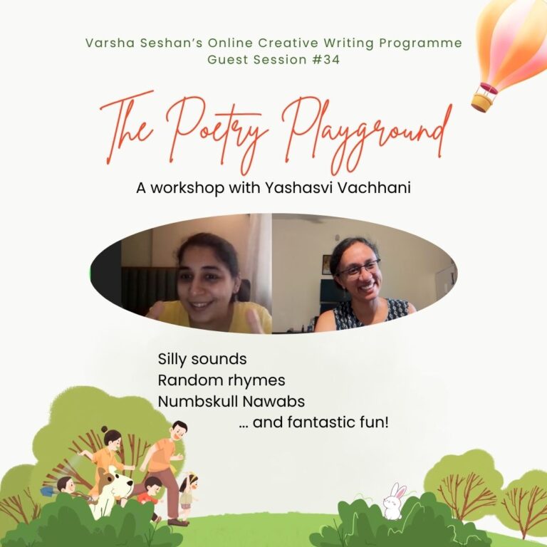 The Poetry Playground with Yashasvi Vachhani