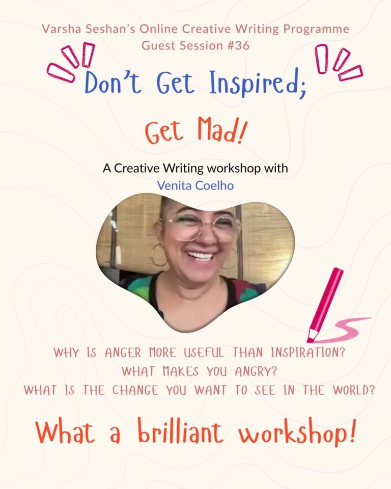 Don’t Get Inspired; Get Mad!