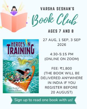 Book Club (ages 7 and 8) - Poseidon and the Sea of Fury