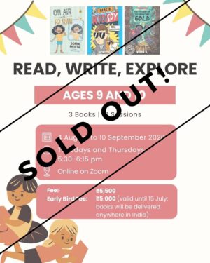 Read, Write, Explore (ages 9 and 10) - August-September 2026