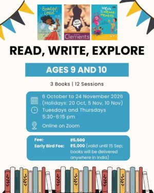 Read, Write, Explore (ages 9 and 10) - October-November 2026