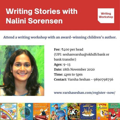 Writing Stories with Nalini Sorensen Square Writing Stories with Nalini Sorensen Square