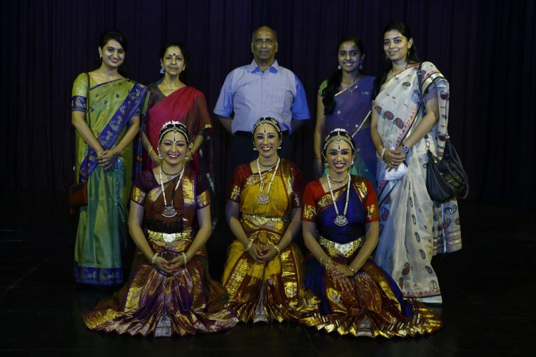 Wtih Miss and Uncle at Kalakshetra Wtih Miss and Uncle at Kalakshetra